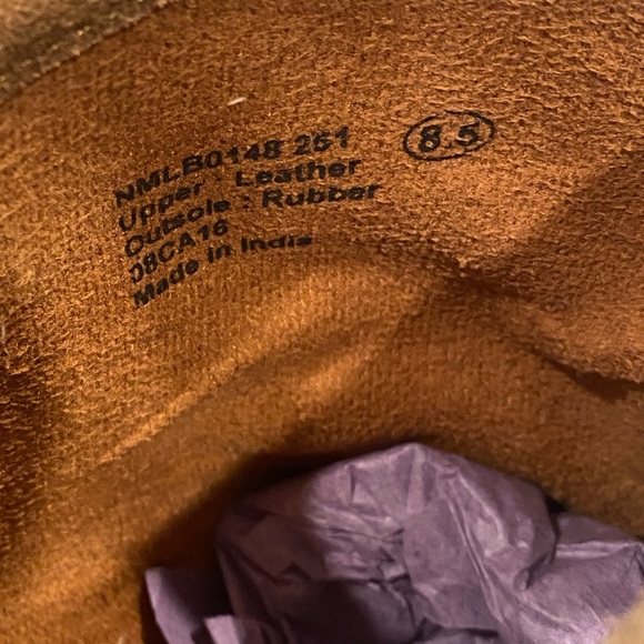 Naughty Monkey Leather Ankle Boots NWOT - Picture 9 of 9